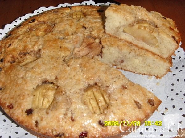 Яблочный пирог "Мозаика"