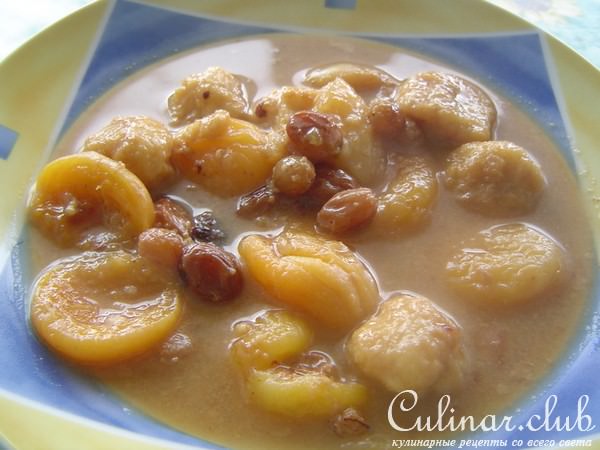 Компот с клёцками по-свекровски