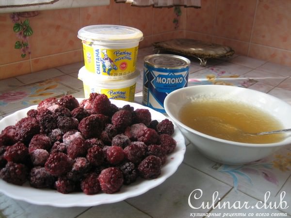 Сметанный десерт
