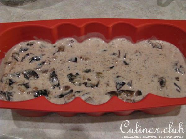 Десерт с черносливом и орехами