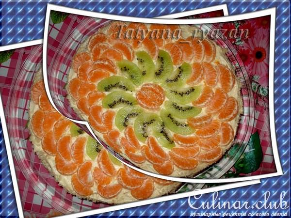 Торт "Фруктовая фантазия"