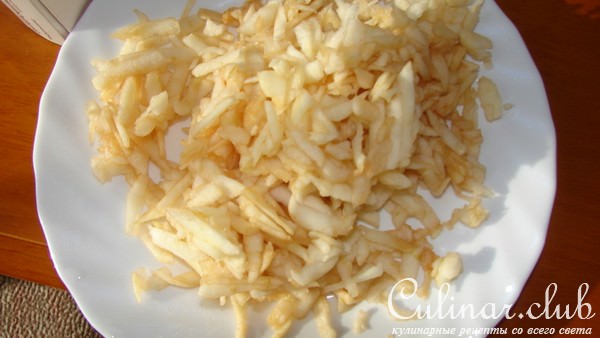 Гренки а-ля пирожки с яблоками