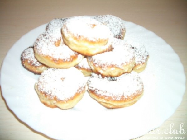 Творожные пончики