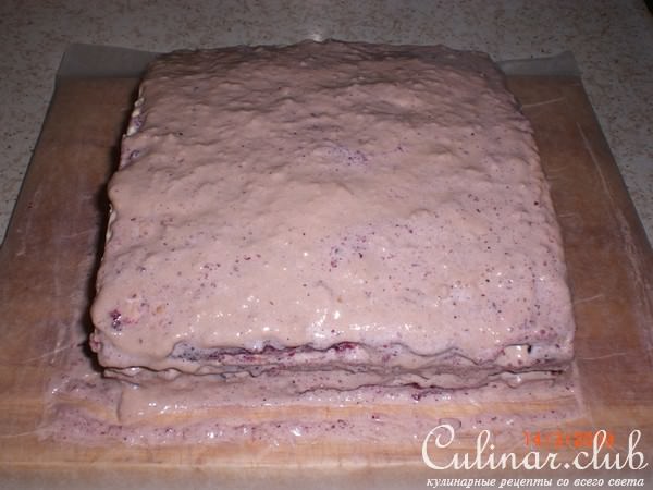 Торт из мацы "Хамелеон"