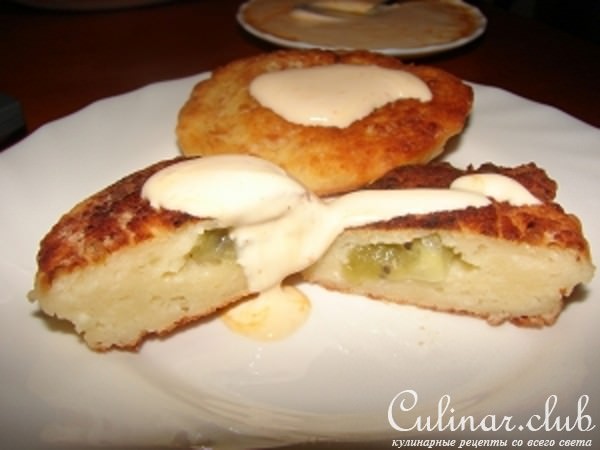 Сырники с начинкой