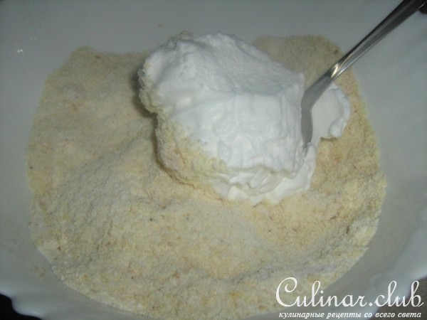 Ледяной миндальный торт - Semifreddo