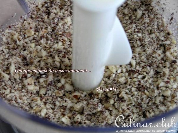 Конфеты из фиников с лесными орехами