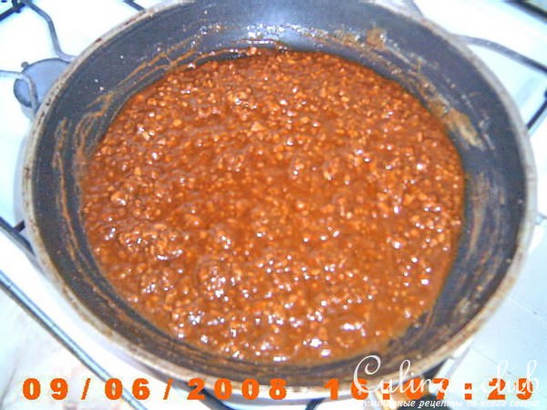 Швейцарский ореховый торт