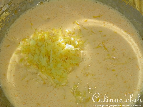 Лимонное семифредо(замороженный десерт)