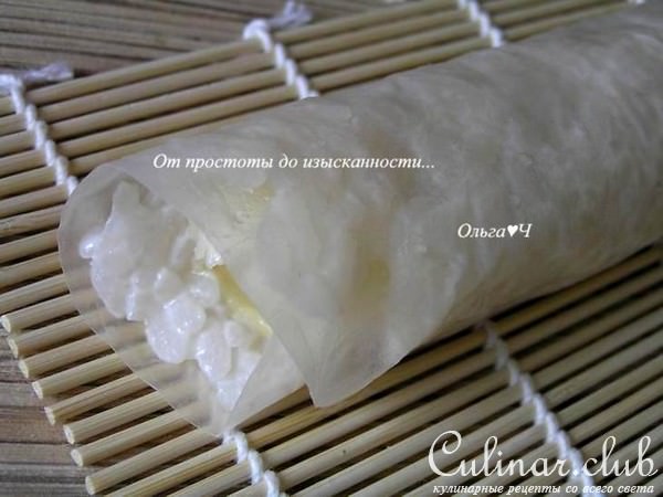 Суши "Фьюжн": "Банан и имбирь"
