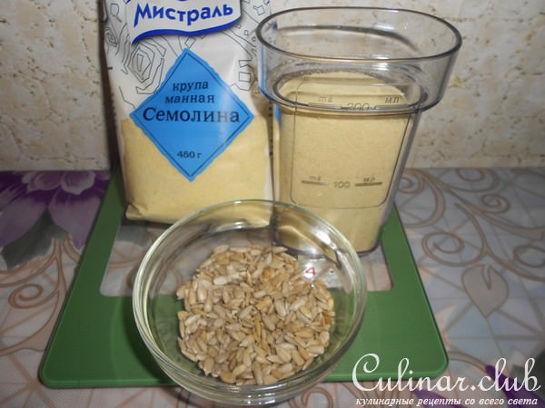 Халва из манной крупы Семолина
