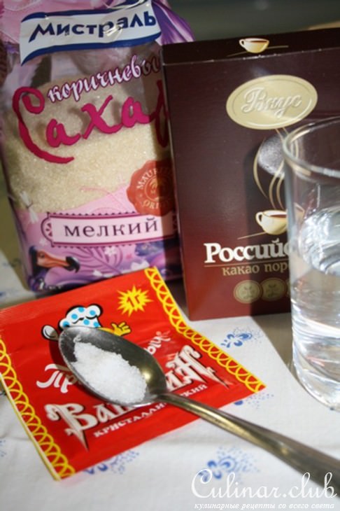 Домашний шоколадный сироп.