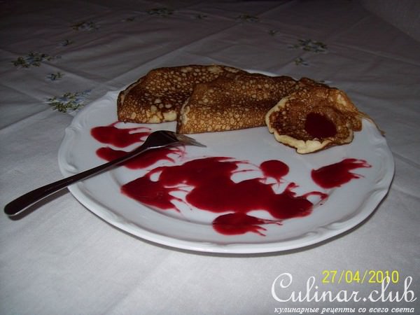 Блинчики суфле панке.