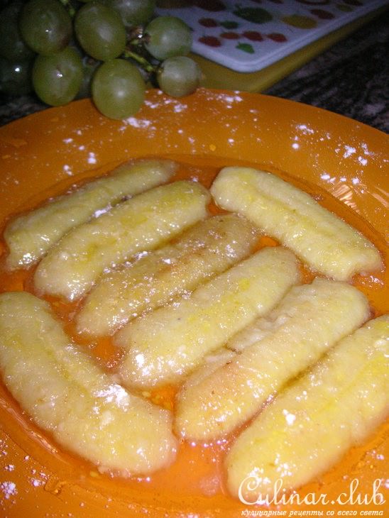 Жареные бананы (Bananes Flambees)