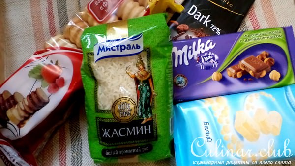Трубочки вафельные "Жасмин и три шоколада" с орешками!