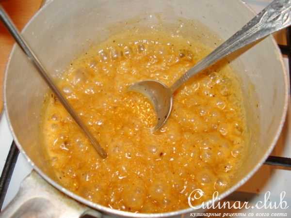 Кофейные ириски с орехами и шоколадом