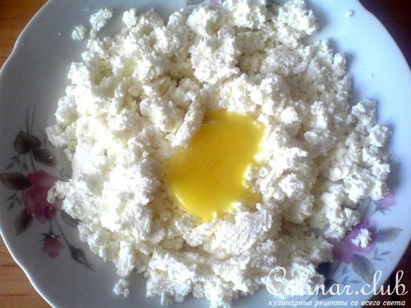 Запеканка из тыквы и творога с яблоками. 