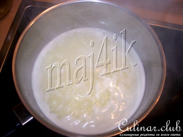 Шоколадный мусс-крем с ликёром и маскарпоне, запечённый в чашечках