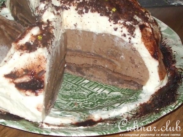 Торт "Купол" с ромом и Espresso