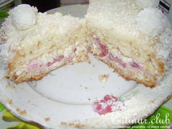 торт "Raffaello"