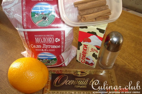 Шоколадно-апельсиновый шик