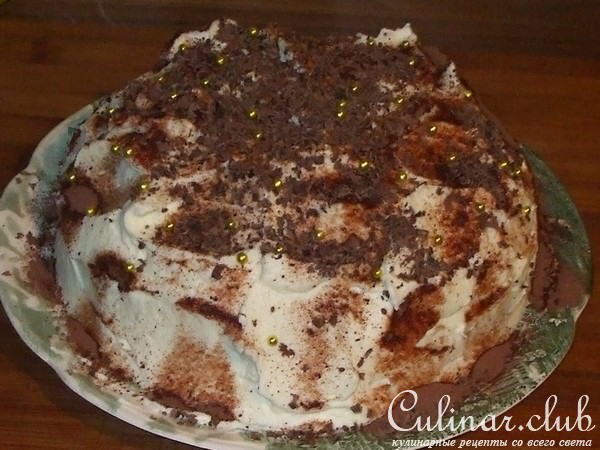 Торт "Купол" с ромом и Espresso