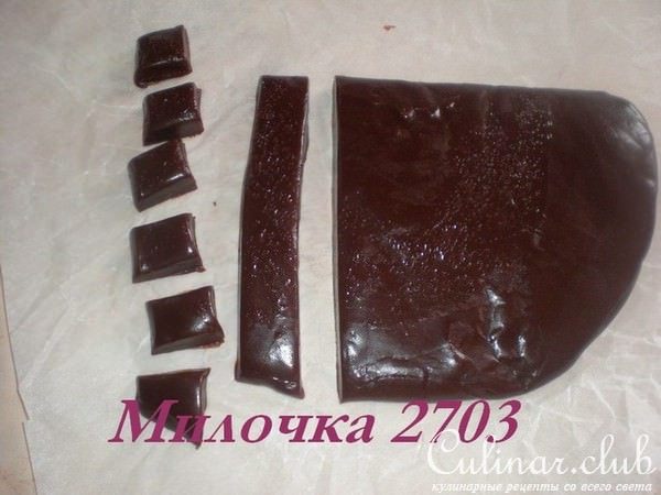 Шоколадные ИРИСКИ