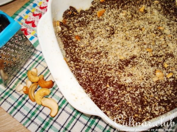 Кофейные ириски с орехами и шоколадом