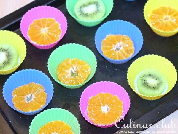 Мандариновые кексы на скорую руку