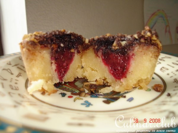 Маффины с ежевичкой