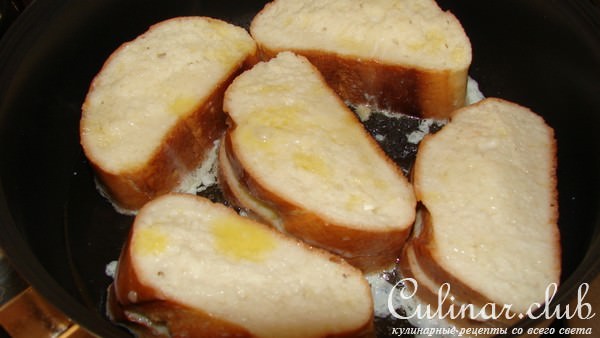 Гренки а-ля пирожки с яблоками