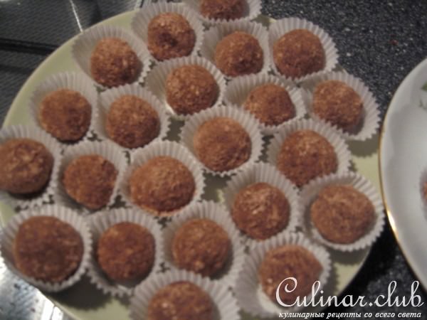 Конфеты из геркулеса