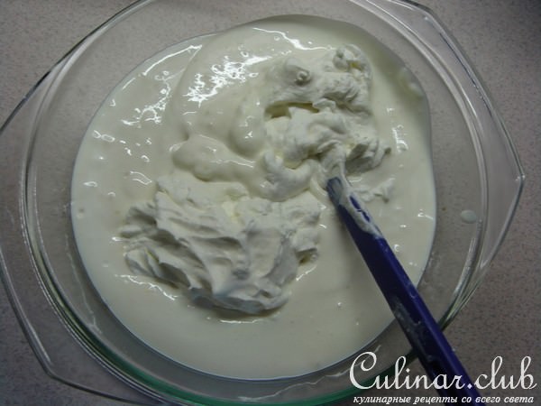 Чизкейк с малиной и черникой (вариант без выпечки).