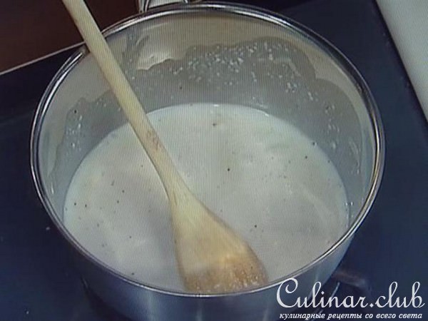 Ананасы в карамели и тапиоке