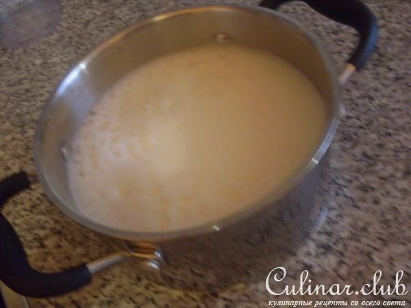 Клубничный Granite с нежным Zabaione