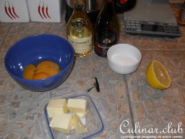 Десерт "вечер при свечах"