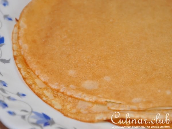 Блинчики с вишней и рисом
