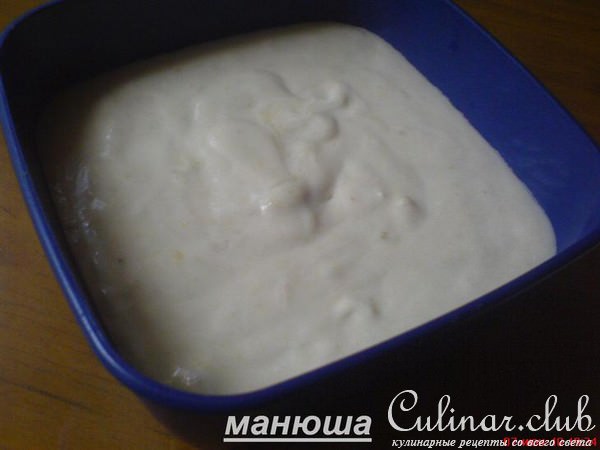 Банановый щербет