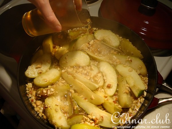 Десерт из яблок
