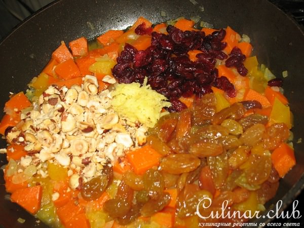 "Цимес" тыквенный, десертный (Дуэль. Кулинарная игра) 