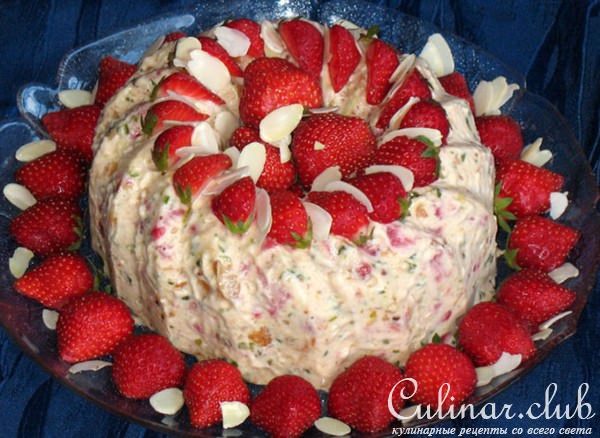 Клубничная кассата с марсалой