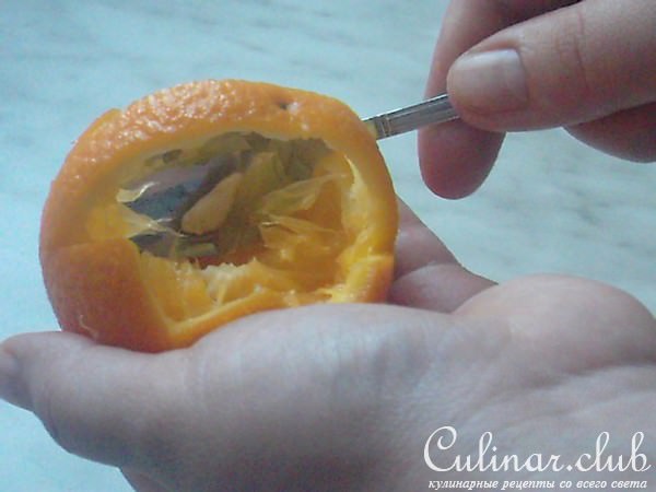Корзиночка с фруктами.