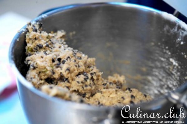 Шоколадное печенье с тростниковым сахаром и солью