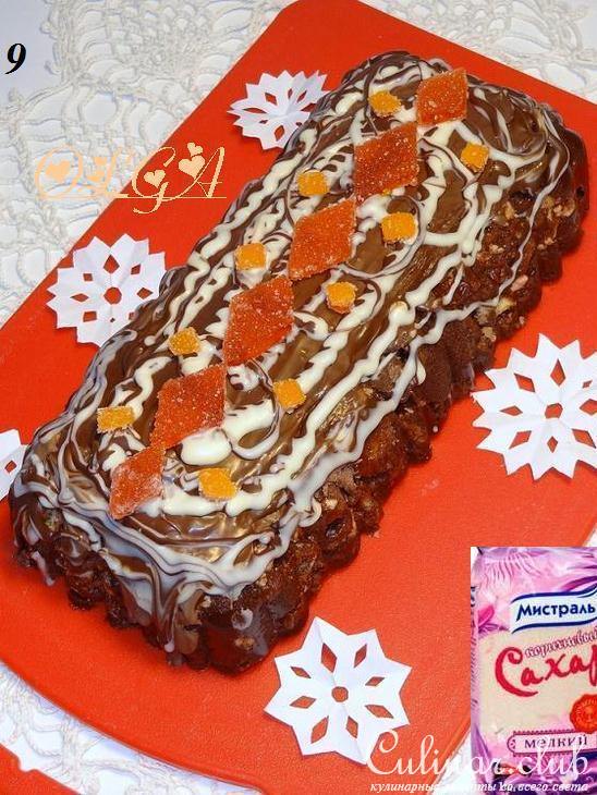 Шоколадный батончик с пастилой