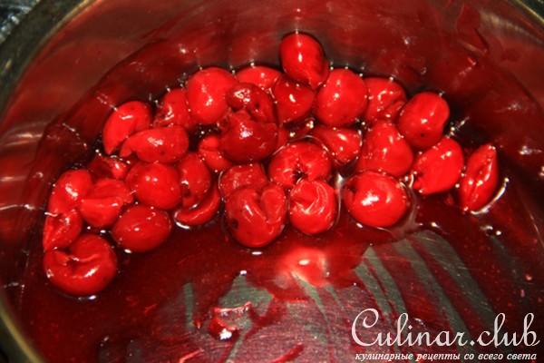 Чизкейк "Triple "C" (Cognac, Cherry, Chocolate)