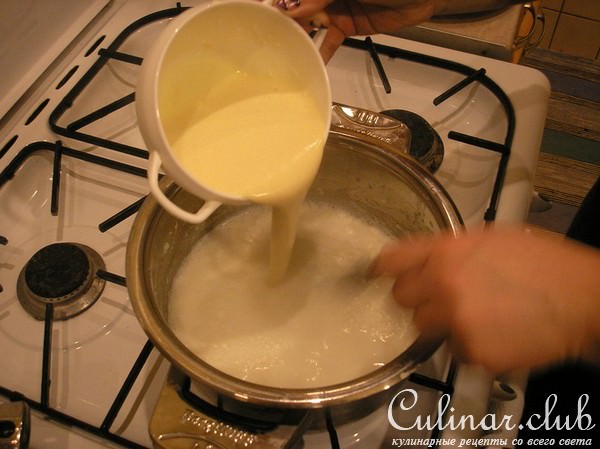 десерт "Птичье молоко" (вариант)