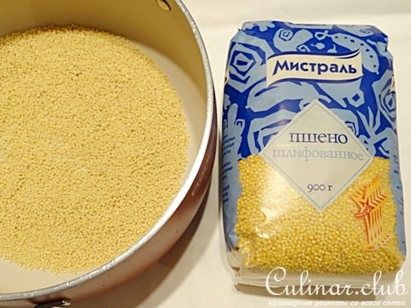 Чизкейк с пшеном