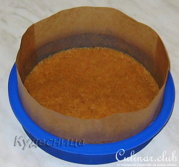 Чизкейк с курагой и абрикосвым джемом (Тест-драйв)