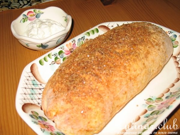 Ленивый сырник-рулет «имени Рекламной Паузы»
