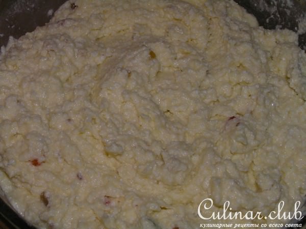 Пасха Царская с цукатами и кедровыми орешками (сырая)